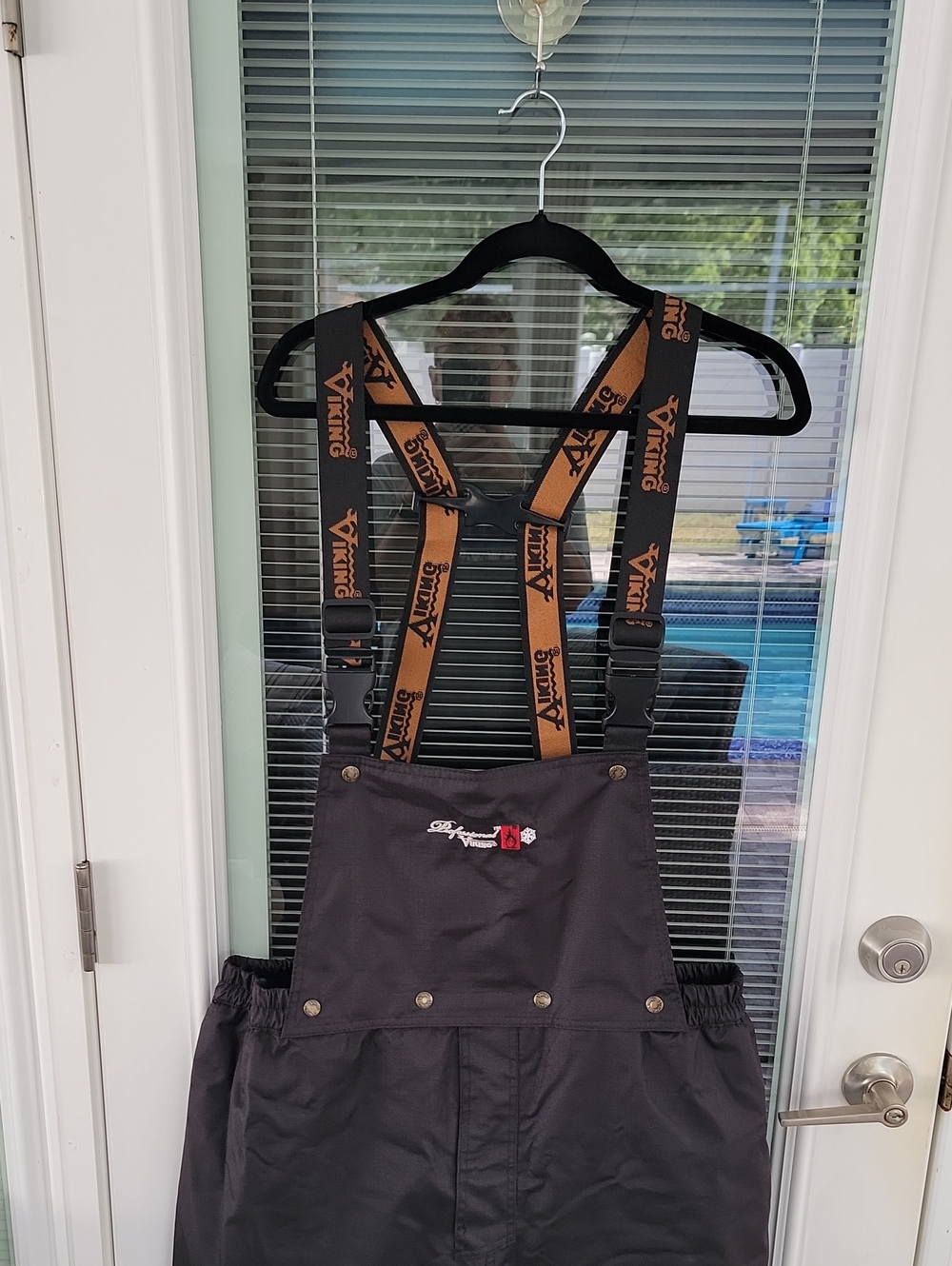 Professional Viking High-Visibility Bib Overalls Insulated Flame Resistant Sz XL - Picture 10 of 12
